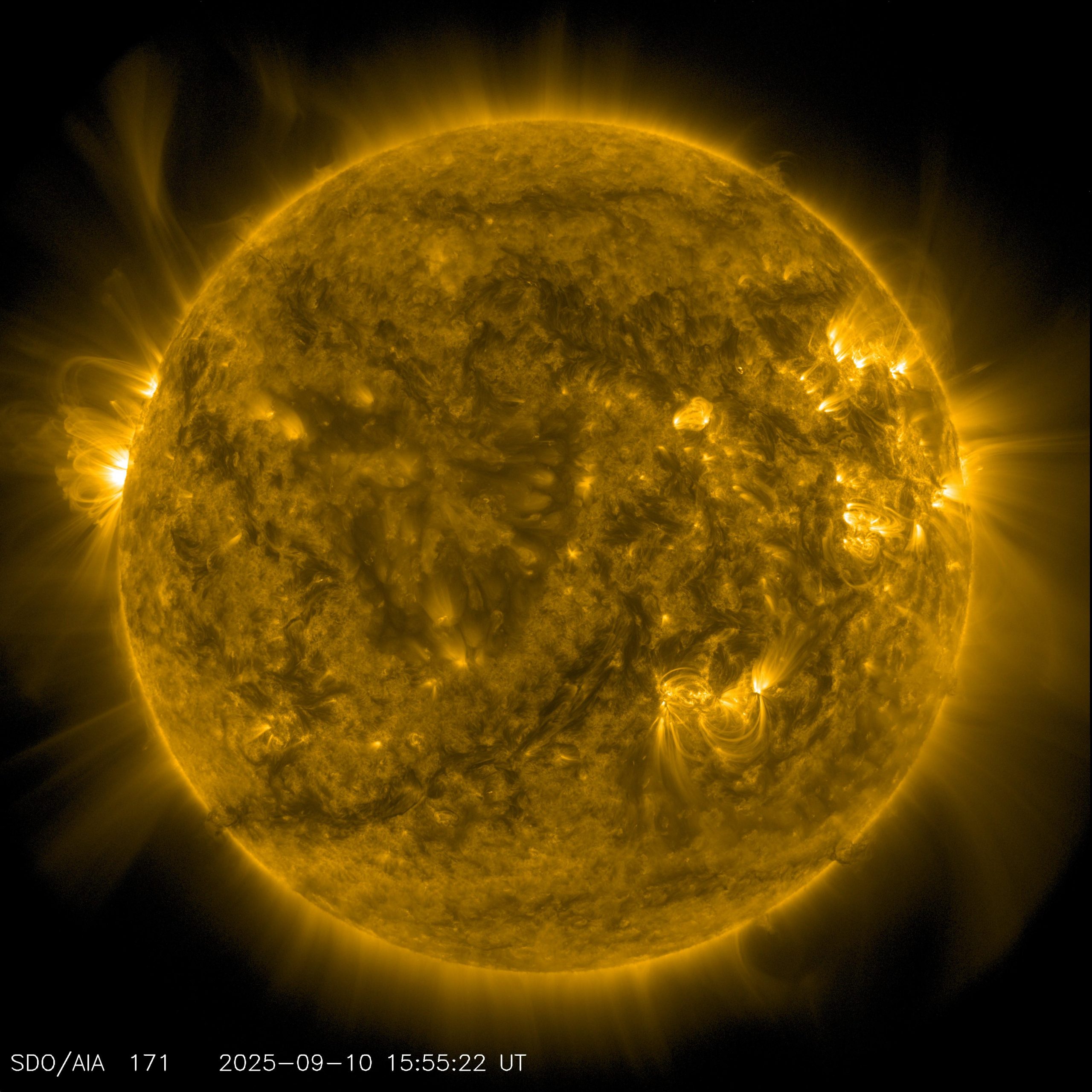An image of Sol (our Sun)